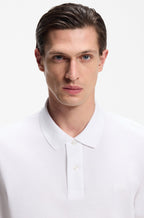Pallas Cotton Polo Shirt - White