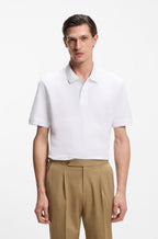 Pallas Cotton Polo Shirt - White