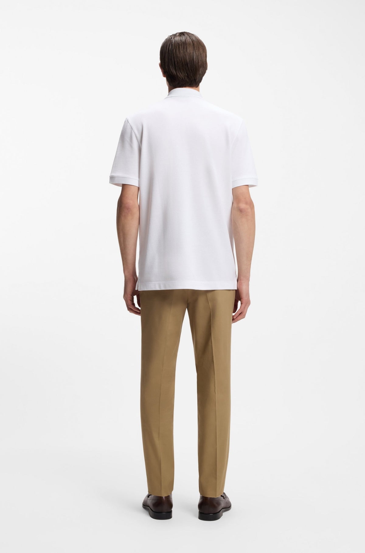 Pallas Cotton Polo Shirt - White