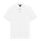 Bugatti Men's Textured Polo - White