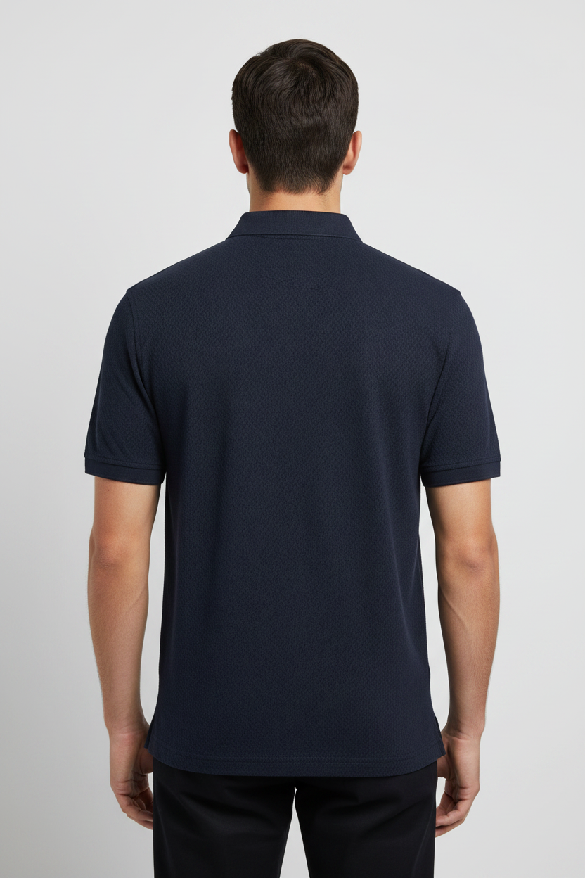 Polo Navy - Back View