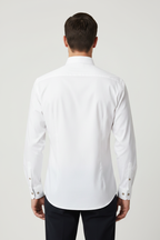 Shirt White - Back View