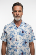 Model front view - Hugo Short Sleeve Shirt Multi