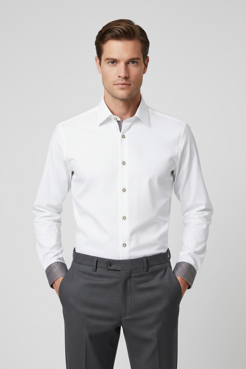 Shirt White - Front Studio