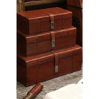 SAVOY LEATHER BOX LARGE
