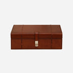 Savoy Leather Box Medium