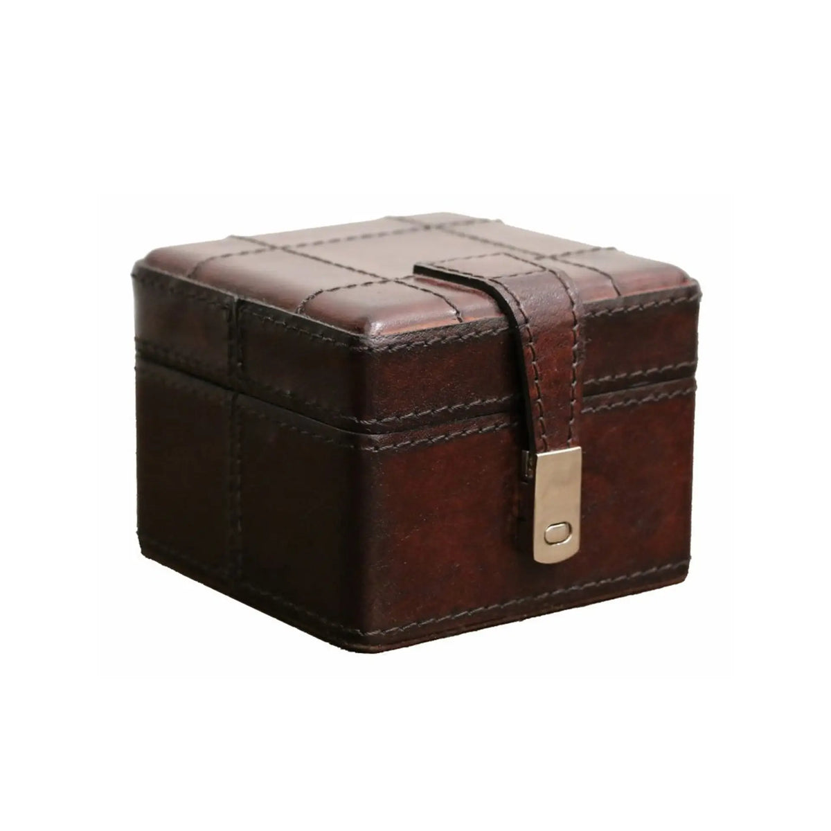 Brown Leather Watch Box