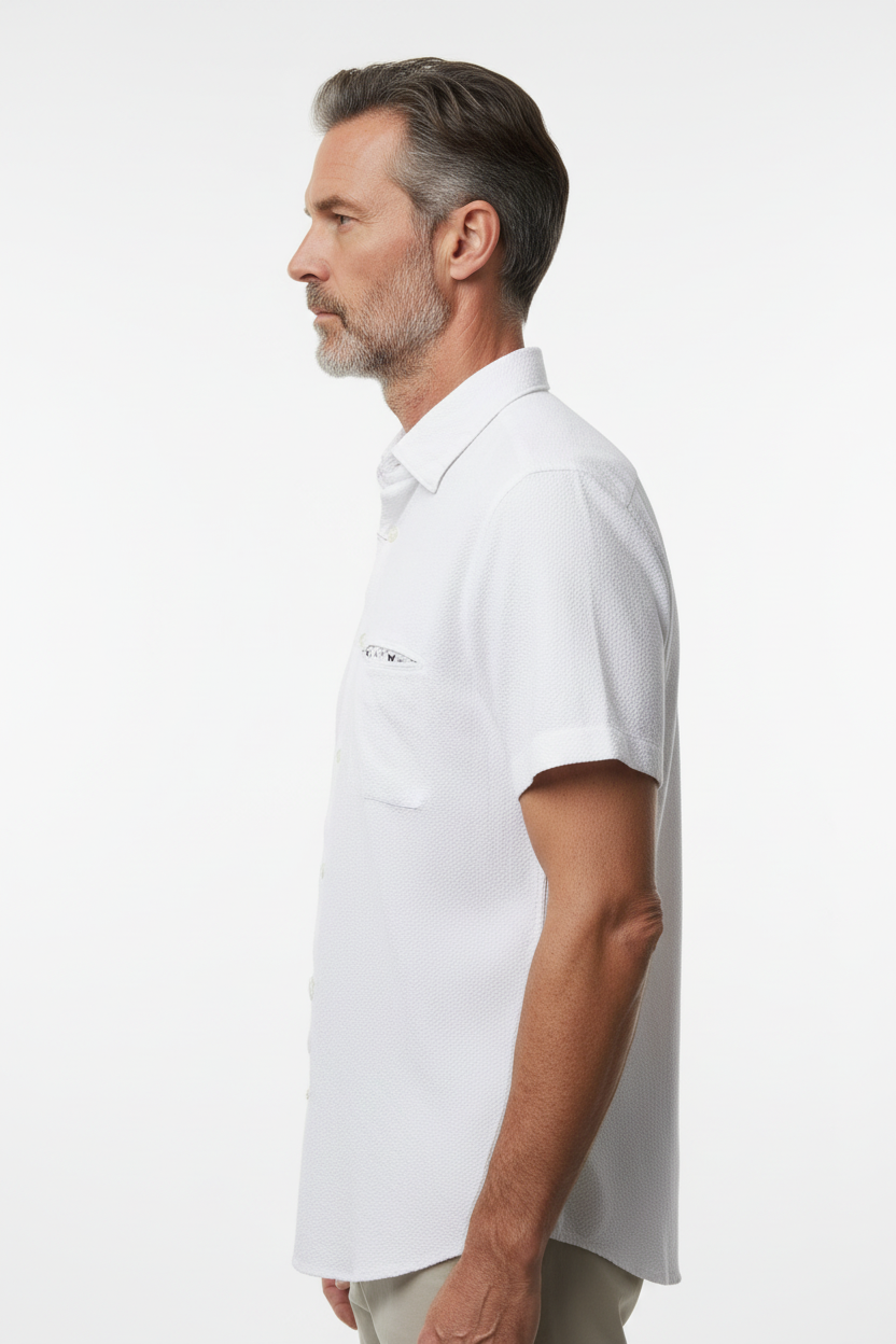 Marco Short Sleeve - White