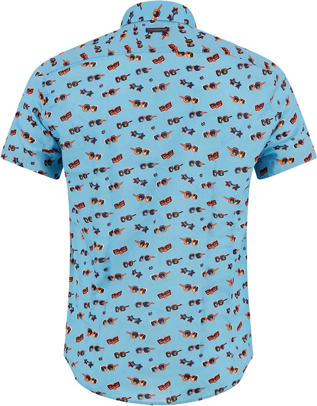 Sunglasses Print Short Sleeve Shirt