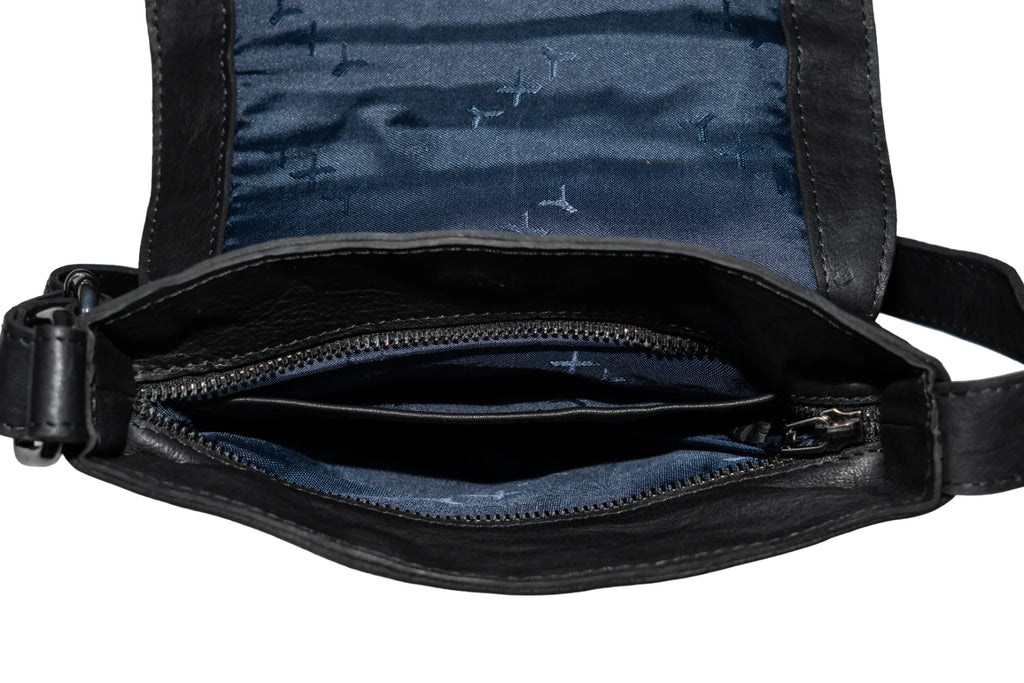 Tirau Small Satchel - Black