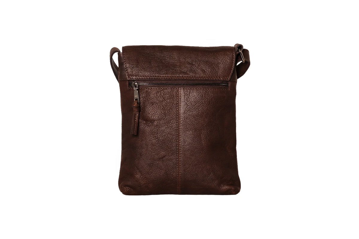 Waiheke Small Satchel - Brown