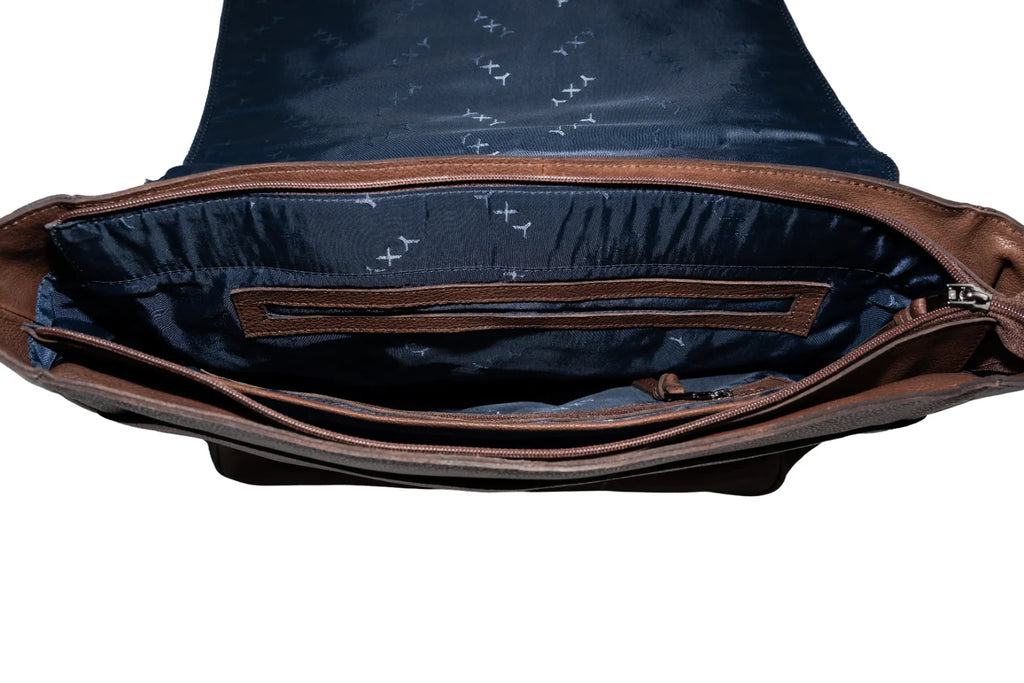 Masterton Satchel - Brown