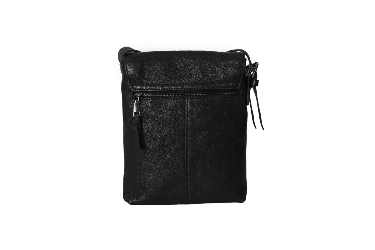 Waiheke Small Satchel - Black