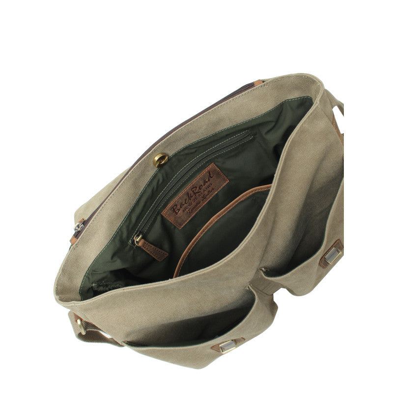 The Commuter Canvas Satchel 15"